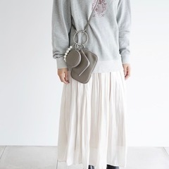 ♢新品  レザートリプルショルダーバッグの画像