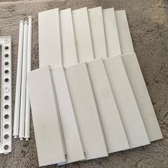 ニトリ　伸縮ラック　パーツの画像