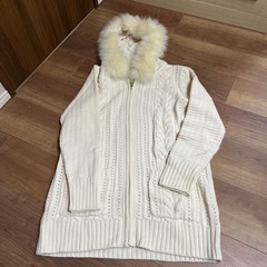レッセパッセ ニットパーカー