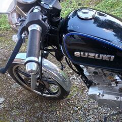 SUZUKI スズキ GN125 32000キロ 自賠責8年11月まで 実動車 整備済 バッテリー.ブレーキワイヤー新品の画像