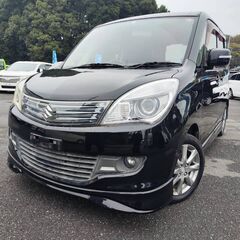 NO１９５３　スズキ　ソリオ　ブラック＆ホワイト　車検令和９年２月の画像