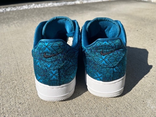 かなり希少❗️綺麗❗️NIKE AIR FORCE 1 LOW STAINED GLASS GREEN ABYSSナイキ エアフォース ロー "ステンド グラス グリーン アビス"