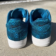 かなり希少❗️綺麗❗️NIKE AIR FORCE 1 LOW STAINED GLASS GREEN ABYSSナイキ エアフォース ロー "ステンド グラス グリーン アビス"の画像