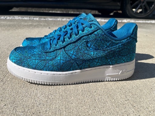 かなり希少❗️綺麗❗️NIKE AIR FORCE 1 LOW STAINED GLASS GREEN ABYSSナイキ エアフォース ロー "ステンド グラス グリーン アビス"