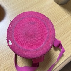 水筒　ピンク＆ハート柄の画像