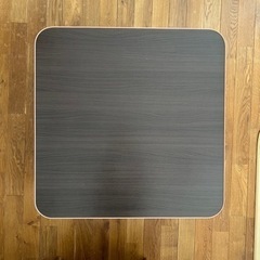 こたつ 正方形 布団セット付きの画像