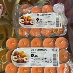 IKEA SINNLIG アロマキャンドル 27個