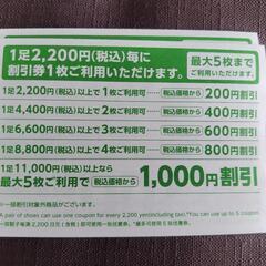 チヨダグループ割引券1000円分の画像