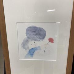 美品　いわさきちひろ　絵画　B