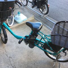 地域限定送料無料 パナソニック ギュットミニ 三人乗り 13,2AH 子供