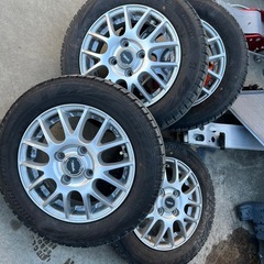 転がしタイヤ付き　155/65R13 BRIDGESTONE 1...