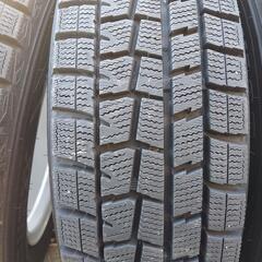 バリ溝!14インチアルミスタッドレス!室内保管