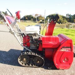 除雪機HS80　ホンダ　HONDA　セル付　実動富山、石川、金沢の画像