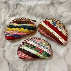 【ハンドメイド】手のひらポーチの画像