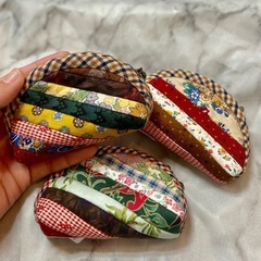 【ハンドメイド】手のひらポーチの画像