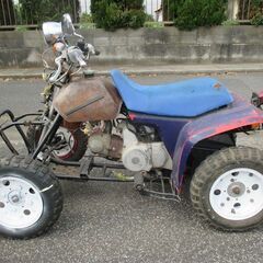 TRX70 ミニカー登録済 セル付き 4速 カブ 49㏄ エンジン ※ 川口市より ATC70 YF100 バギーの画像