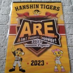 阪神タイガース　クリアファイル・ユニフォームの画像