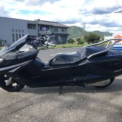 福山市 瀬戸町 ヤマハ マグザム SG21J 後期 実働 書類付 吹け上がり良好 レストア 通勤 通学 カスタムベースにも マジェ スカブ フォルツァの画像