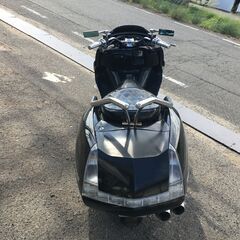 福山市 瀬戸町 ヤマハ マグザム SG21J 後期 実働 書類付 吹け上がり良好 レストア 通勤 通学 カスタムベースにも マジェ スカブ フォルツァの画像