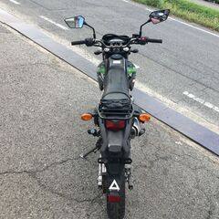 福山市 瀬戸町 カワサキ Dトラッカー125 LX125D 実動 書類付き 吹け上がり良好 モタード 通勤 通学 林道 ツーリング カスタムベースにもの画像