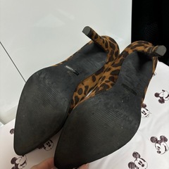 【23cm】R&E レオパード　パンプスの画像