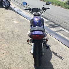 福山市 瀬戸町 スズキ バンディット250 GJ77A 実動 書類付 吹け上がり良好 良音 4気筒 Moto Gear チタンマフラー フルエキ レストア カスタムにもの画像