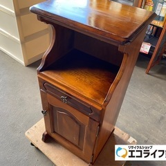 若干キズ・スレあり　カリモク　電話台　ファックス台