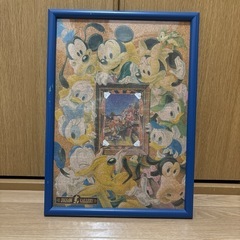 ジグソーパズル　完成品　額入り