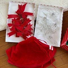 X'mas オーナメント リボン ライト🎄の画像