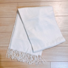 カシミヤブレンドウールマフラー