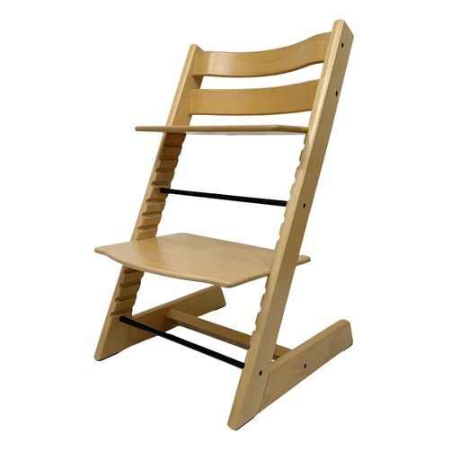 24C756_ジB STOKKE ストッケ ハイチェア TRIPP TRAPP トリップトラップ 子供椅子 家具 現状品 中古
