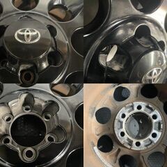 【YK G015 265/70R17】夏タイヤ【トヨタ FJクルーザー ブラックカラーパッケージ 純正ホイール 17インチ 7.5J6HPCD139.7+15】バリ溝 MTA817クレジットカード QRコード決済可能の画像