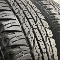 【YK G015 265/70R17】夏タイヤ【トヨタ FJクルーザー ブラックカラーパッケージ 純正ホイール 17インチ 7.5J6HPCD139.7+15】バリ溝 MTA817クレジットカード QRコード決済可能の画像