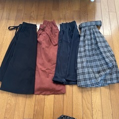 レディーススカート9点の画像