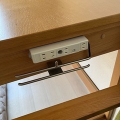 【０円】勉強机　学習机　デスク　ナチュラルの画像