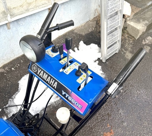 札幌市内配送可 YAMAHA ヤマハ スノーメイト 6馬力 除雪機 YT660E 動作