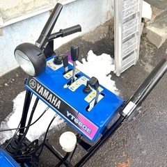 札幌市内配送可 YAMAHA ヤマハ スノーメイト 6馬力 電動シューター 除雪機 YT660E 動作品 ③ の画像