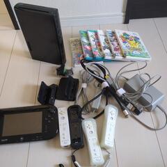 【ジャンク】だけど使えます！Wii U一式　と　ソフト６＋３