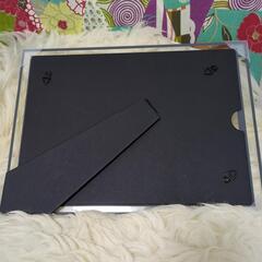 未使用品 A4サイズ ガラスフォトフレーム 縦横両用・壁と卓上の2種対応の画像