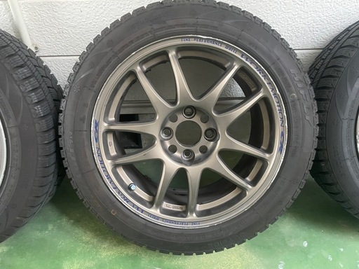 Work Emotion CR Kai 15インチ 7j ＋37 100-4H スタッドレスセット 