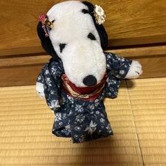 スヌーピーのぬいぐるみ