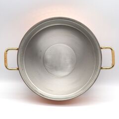 AMOR・アモール・純銅浅型鍋・調理器具・おでん・すき焼き・No.210329-35の画像