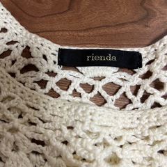 rienda  かぎあみトップスの画像