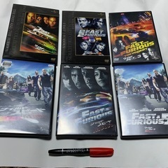 DVD　ワイルド・スピード 6作品セットの画像