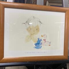 美品　いわさきちひろ　絵画　C