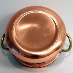 槌目・銅鍋・20cm・No.200619-33の画像