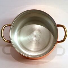 槌目・銅鍋・20cm・No.200619-33の画像