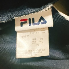 FILA ロンパース　70の画像