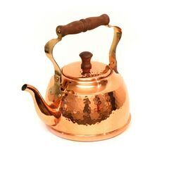 星野器物・銅製・茶寮ケトル・やかん・槌目・No.190825-44