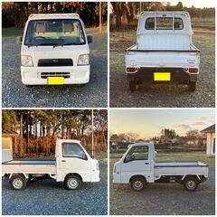 【車検あり】H16/スバル/サンバー/4WD/軽トラ/14万キロ/マニュアル/切換え四駆の画像